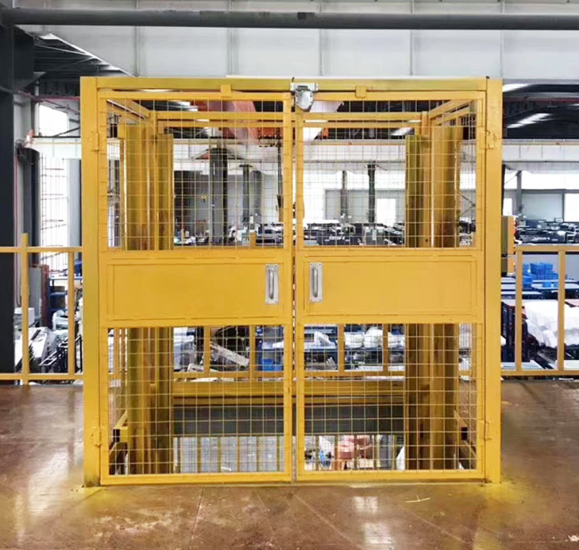 保山智能导轨式升降机亮相